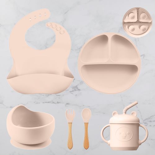 BabySet™ - Alimentation bébé set en silicone - Royaume du BB