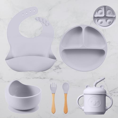 BabySet™ - Alimentation bébé set en silicone - Royaume du BB