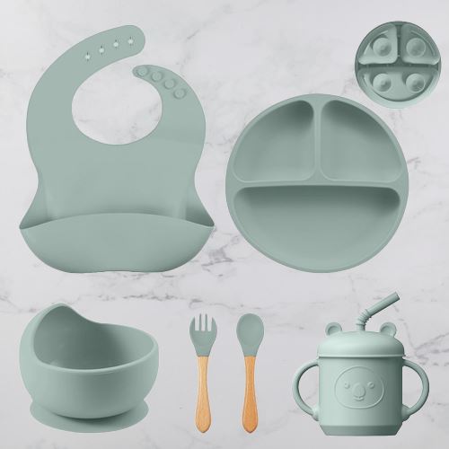 BabySet™ - Alimentation bébé set en silicone - Royaume du BB